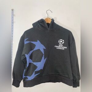 Zara Grey Champions League UEFA Hoodie 13-14yo 164cm